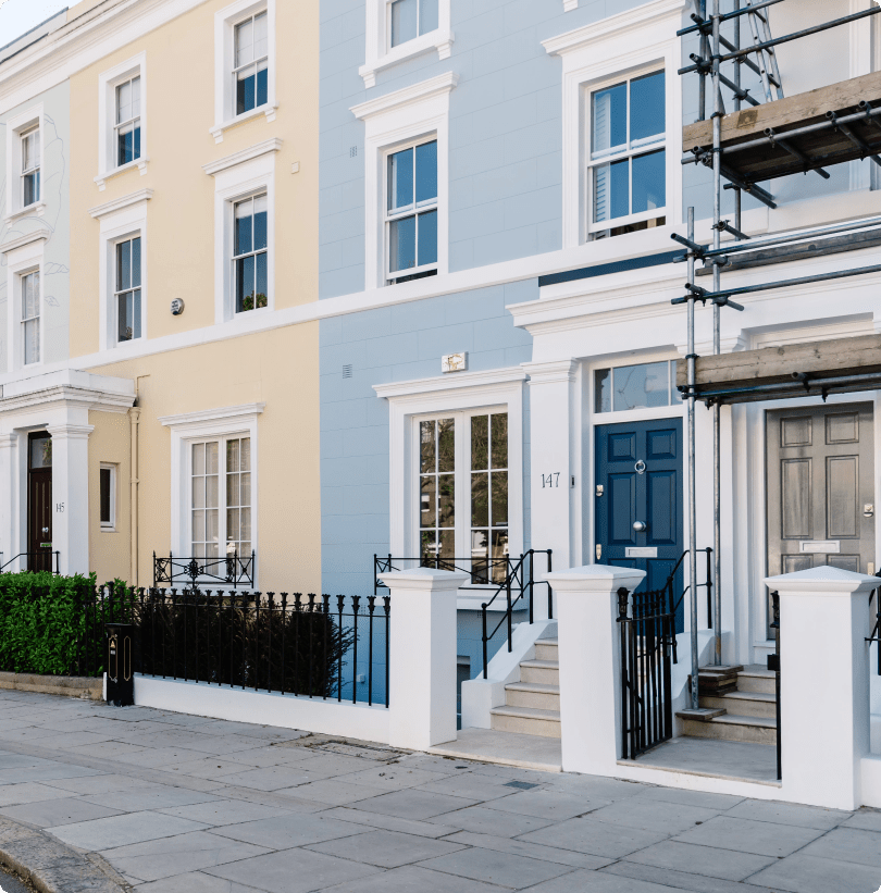 Exterior painting and decorating project in Bournemouth